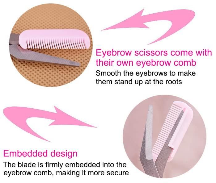 Precision Brow Grooming Scissor Comb ✨✂️