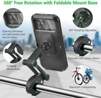 360° Waterproof Bike Phone Mount 🚴📱✨