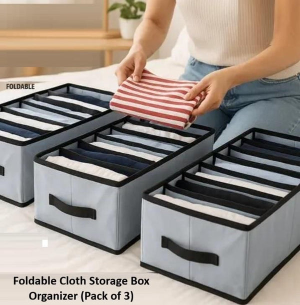 FlexiFold Clothes Storage Box Set ✨📦