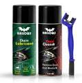 Bike Chain Cleaner Lubricant and Brush (Pack of 3)