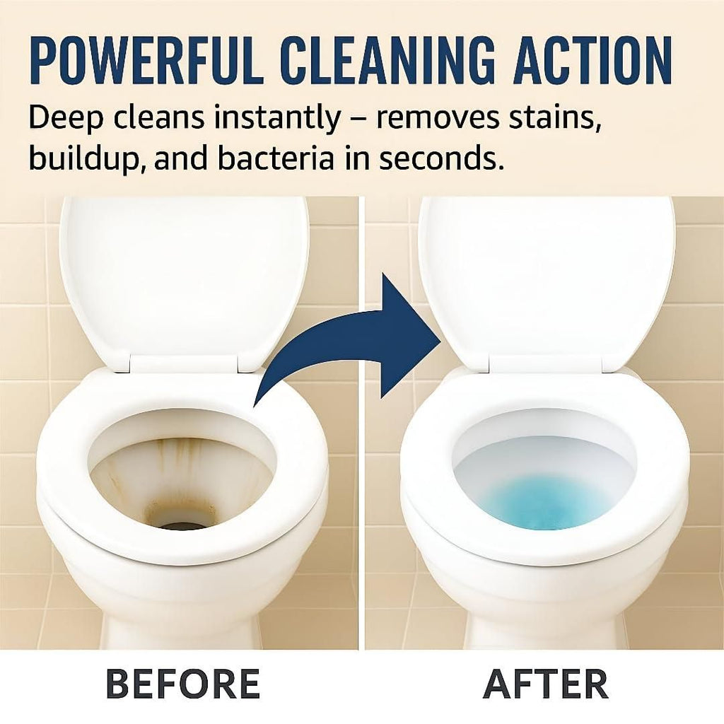 FoamFresh Toilet Cleaner Powder (500g) 🧼✨