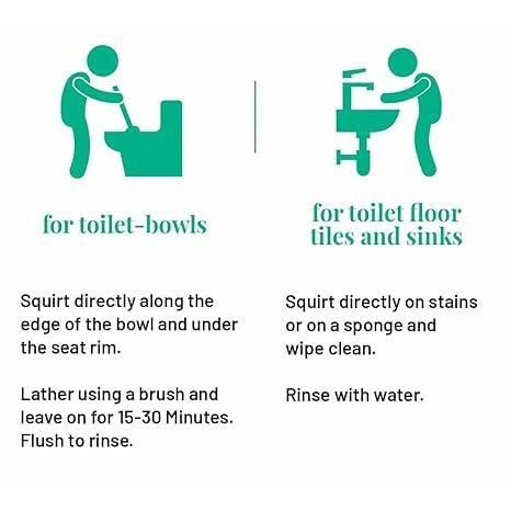 FoamFresh Toilet Cleaner Powder (500g) 🧼✨